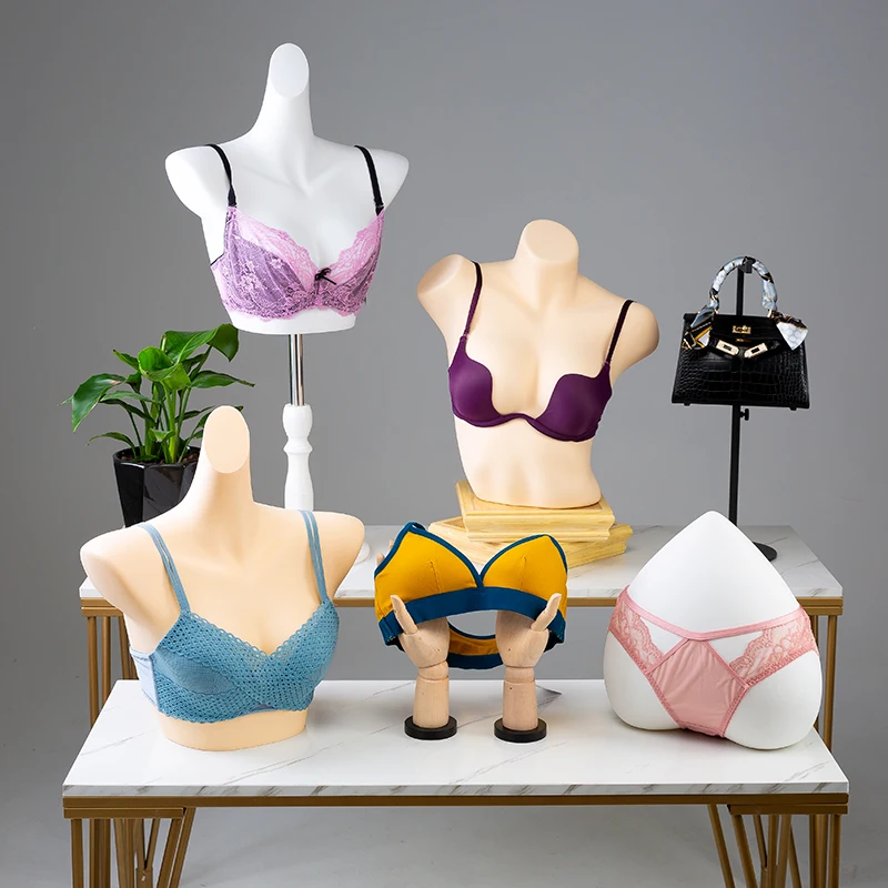 Underwear Model Display Stand Mannequin Men's and Women's Bra Window Underwear Manikin