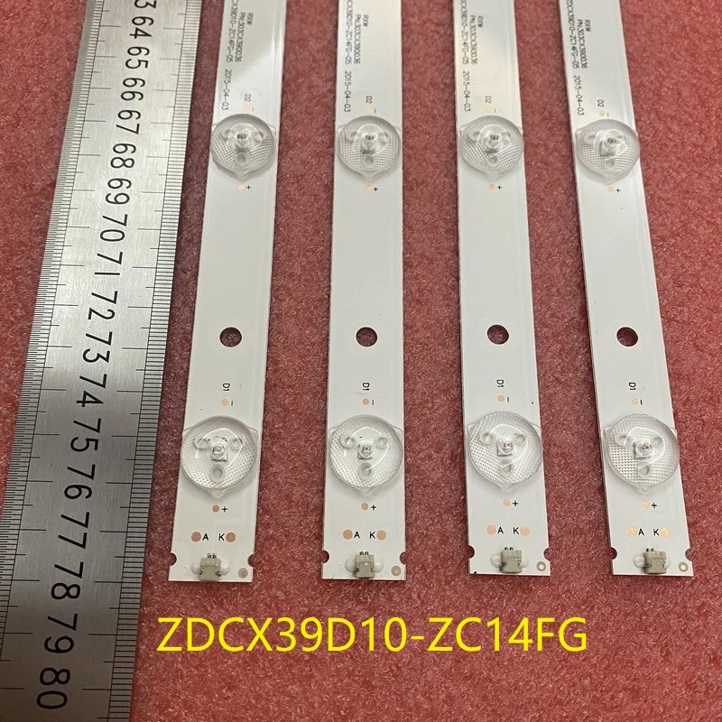 LED Backlight Strip For BBK 40LEM-1010/FT2 CX390M05 DLED40YEKJ ZDCX39D10-ZC14FG-05 303CX390036 10LED(3V) 780mm