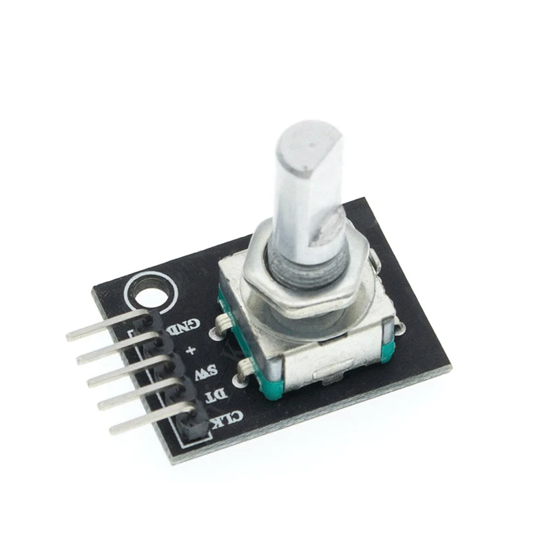 360 Graden Rotary Encoder Module Voor Arduino Brick Sensor Switch Board KY-040 Module Met Pins