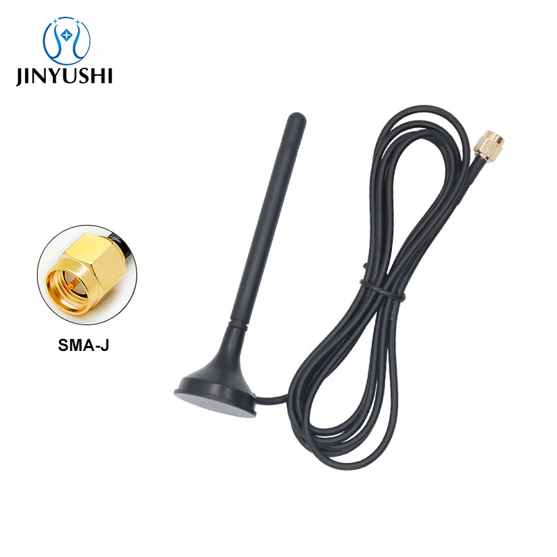 GPS antenna positive antenna Magnetic base 1575.42MHz High gain SMA-J male For car navigation positioning DVD Omni receiveing