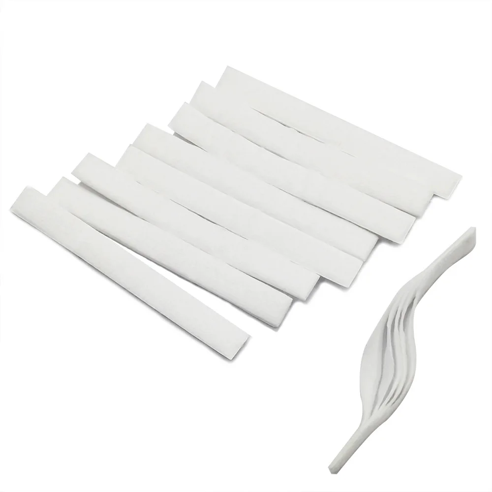 Original Rebuild ผ้าฝ้ายสำหรับ Caliburn Vinci Boost Koko Pod หัวม้วน Rebuild Kit อินทรีย์แถบผ้าฝ้าย