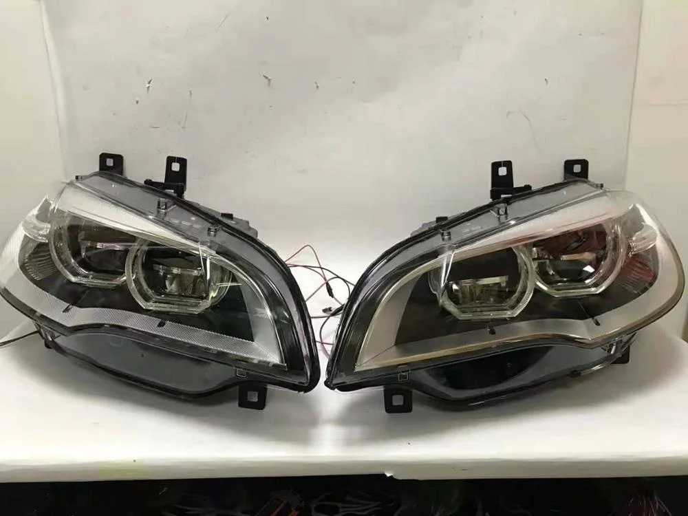 Osmrk full led headlights assembly for BMW x6 2008-13, 2pcs