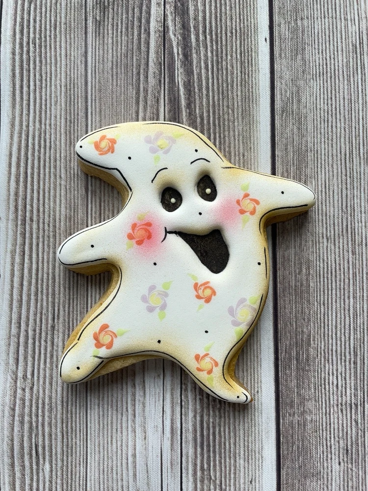 KENIAO Halloween Ghost Cookie Cutter - 9.3 X 9.2 CM Biscuit Fondant Bread Sandwich Mold - Stainless Steel - by Janka