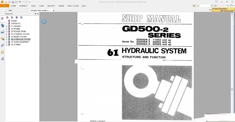 Komatsu Motorgraders Workshop Manuals (ALL)