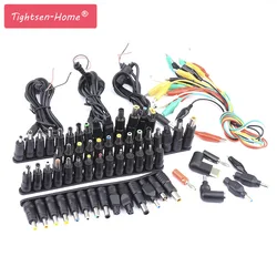 76 pcs Universal Laptop DC Power Supply Adapter Connector Plug AC DC conversion head Jack Charger Connectors Laptop Power Adapte