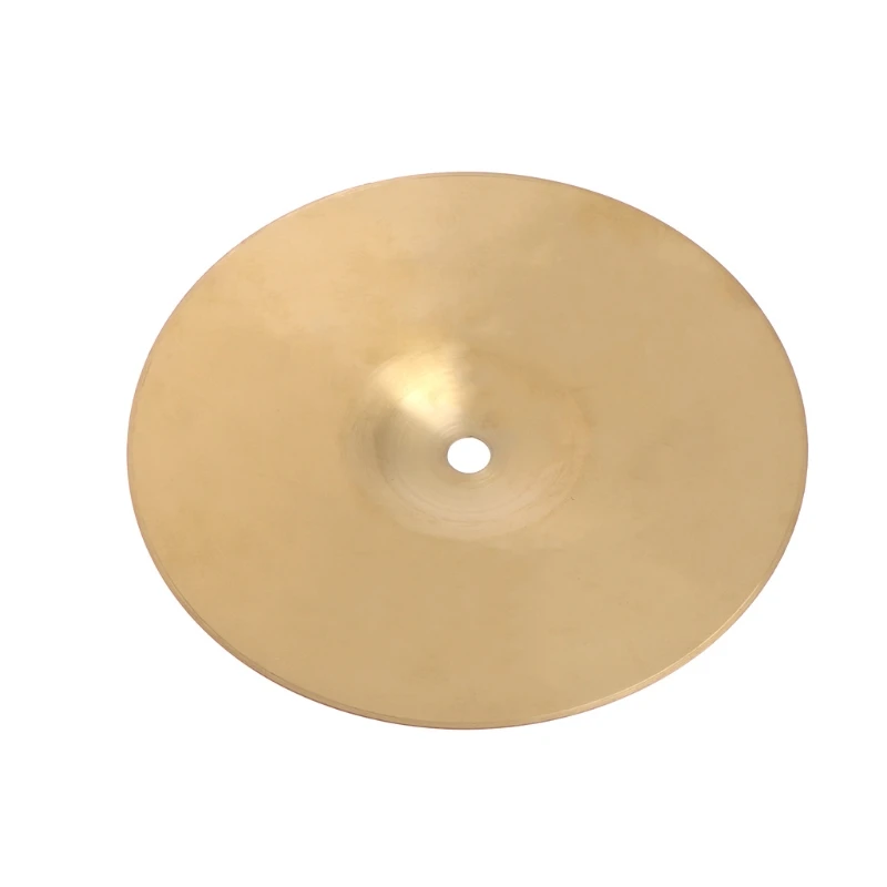 Beginner Copper Alloy Crash Cymbal Drum Durable Brass Percussion Instrument 8 10