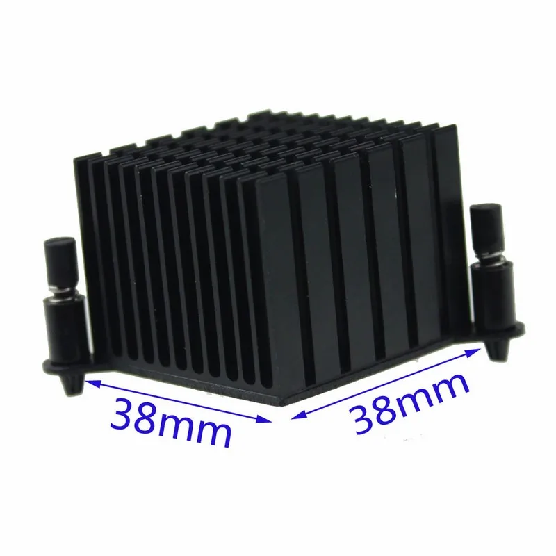 2 Pieces lot 38mm x 38mm x 30mm Aluminum Northbridge North Bridge Heatsink Cooling Cooler 60mm