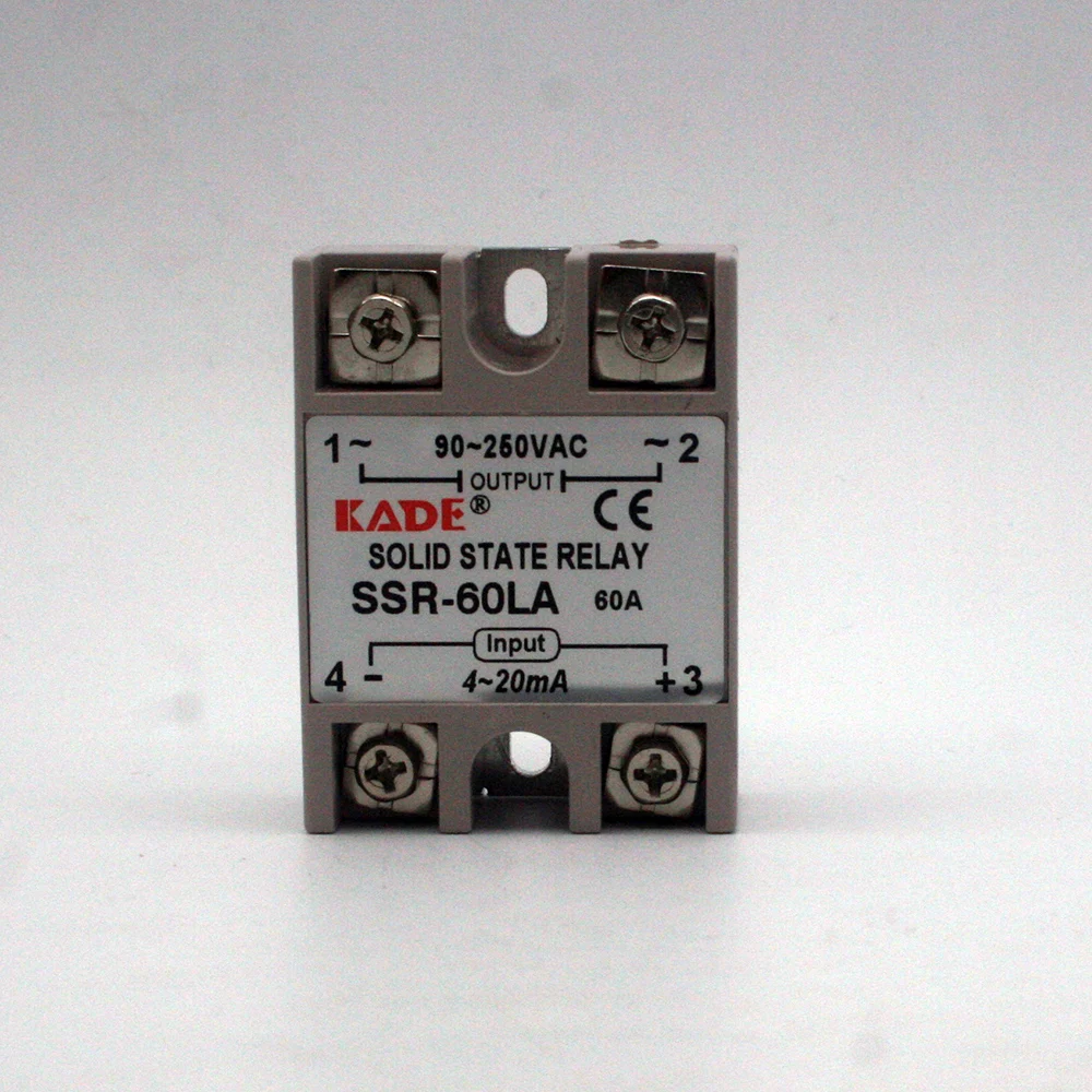SSR-60LA/ 75LA / 80LA current type solid state voltage regulator intelligent solid state voltage regulator module input 4-20mA