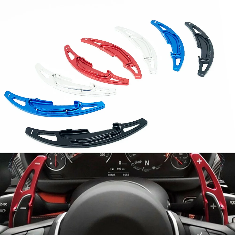 

Car Accessories Steering Wheel Shift paddle Shifter Extension For BMW M2 M3 M4 M5 X5M X6M F87 F85 F86 F80 F82 F83 F10 M6 F12 F13