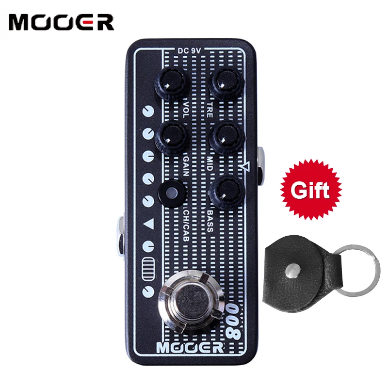 

Mooer M008 CAli MK3 педаль для электрогитары, динамик, имитация шкафа, высокий коэффициент усиления, темп, бас, аксессуары Stompbox