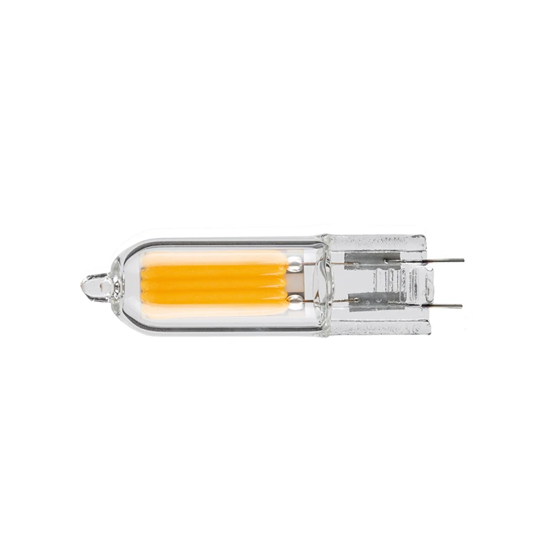 Ampolla de cristal G4, 6W, 9W, 12W, lámpara LED COB sin parpadeo, CA 220V, 230V, G4, Bombilla de foco LED, reemplaza la luz halógena para el hogar