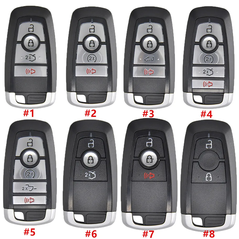 KEYECU Replacement Smart Keyless Promixity 315/434/902MHZ Remote Key FOB For Ford Edge Explorer Expedition Fusion Mondeo F150