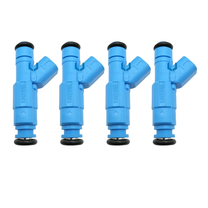 

4 Pcs New 0280155972 Fuel Injectors Fit For JEEP LIBERTY DOGE RAM 1500 3.7L V6 2002-2003 53031099 Car Accessories