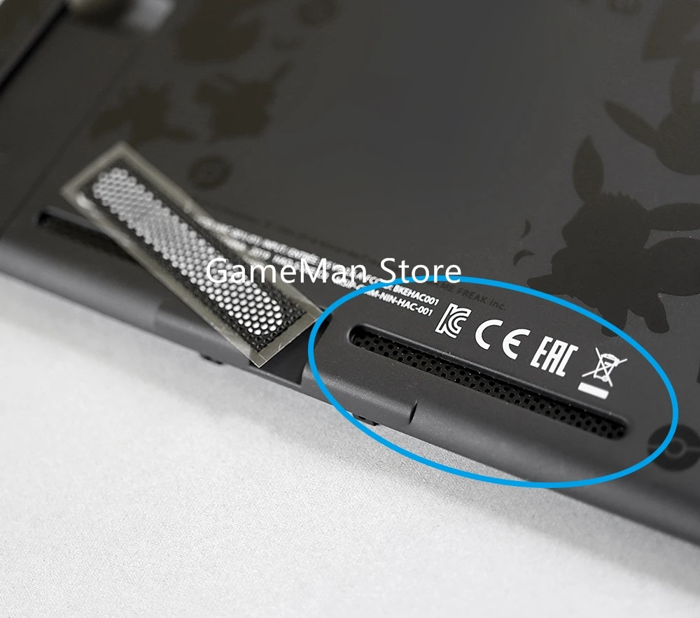 50 Uds. Para Switch lite para interruptor de refrigeración pegatina de red a prueba de polvo pegatina de red a prueba de polvo carcasa trasera red de refrigeración izquierda derecha