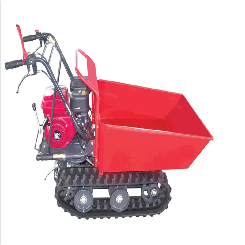 

Farm Home Used Machine Micro Tracked Transporter Loader Hydraulic Crawler Dumper Truck Tipper