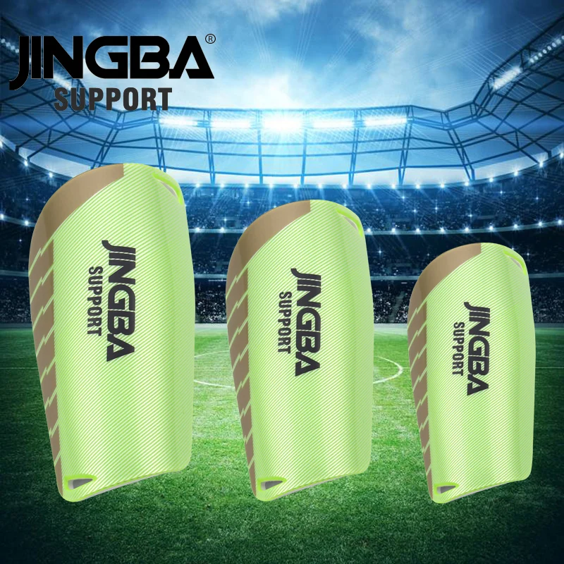 JINGBA SUPPORT Calf leg protector support Anti-collision Shin pads child/Adult Soccer Training protege tibia football adultes