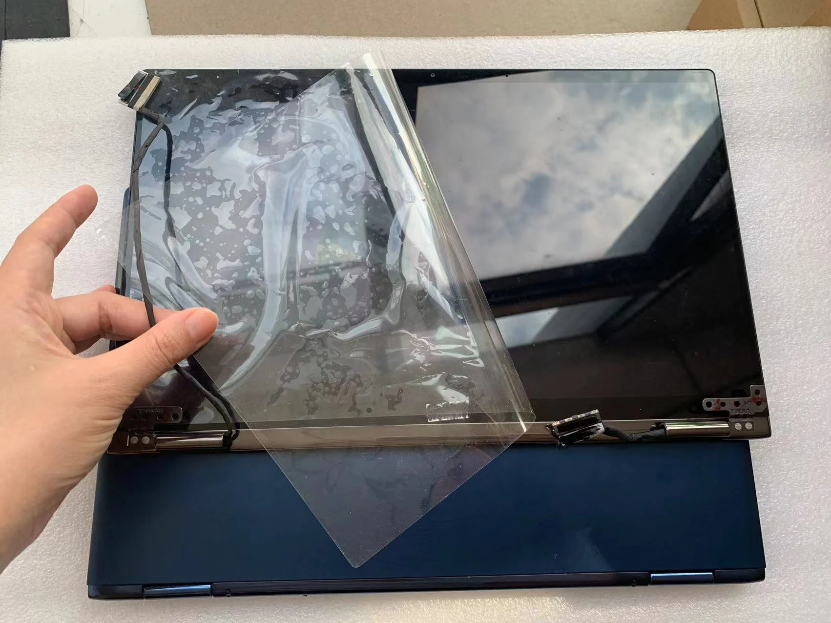 Substituição da tela de toque LCD para Asus ZenBook Flip, Genuine 13.3, UX362, UX362FA, UX362FN, ux362f, UX362UA, Q326F, parte superior