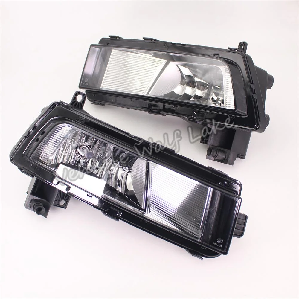 For VW Touran 2015 2016 2017 2018 2019 2020 Car-styling Fog Light Lamp With Bulbs + Fog Grille + Wire + Switch