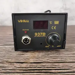 Yihua-máquina de solda digital 937d com visor led., estação de solda de 110v/220v.