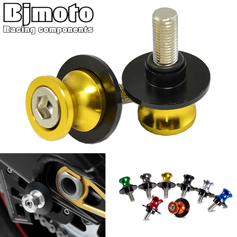 M6 M8 M10 Motorbike Aluminum Swingarm Sliders Spools screws For Yamaha Z800 Z900 ZX10R ZX6R ZX-6R ZX 6R 10R For BMW S1000RR