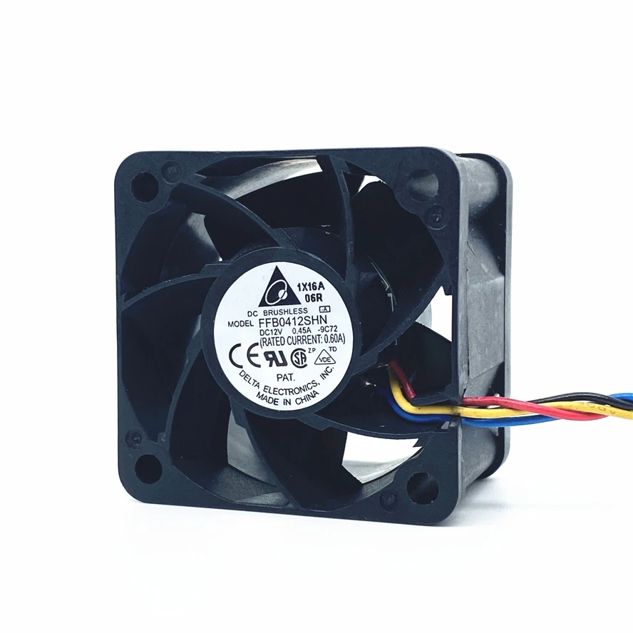Delta FFB0412SHN 4028 40MM 40x40x28MM Wentylator serwerowy Wentylator chłodzący o dużej mocy 12V 0,45A 0,6A z 4pin