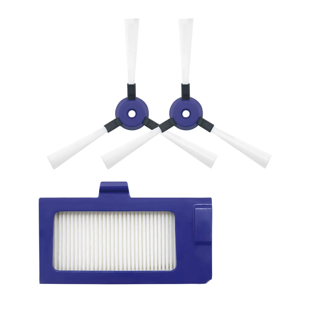 Фильтр НЕРА и боковая щетка для пылесоса Rowenta ZR710101, 1 шт. и 2 шт., запчасти для очистки, фильтр от пыли