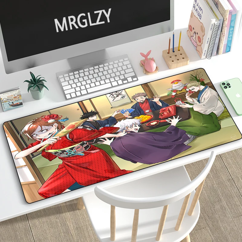 

MRGLZY Multi-size 40*90CM Hot Anime Jujutsu Kaisen Large Mouse Pad Gaming Peripheral Rug MousePads Computer Accessories Desk Mat