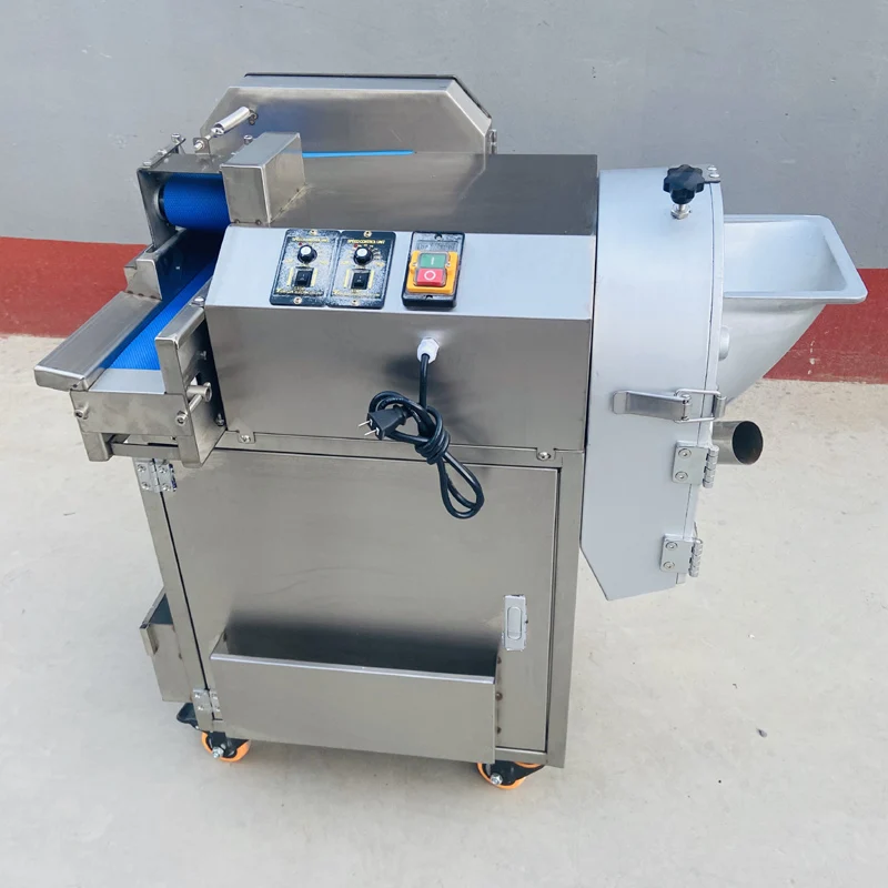 

High power Vegetable Cutting Machine Cutter Slicer Restaurant Large multifunctional vegetable cutter 1800W