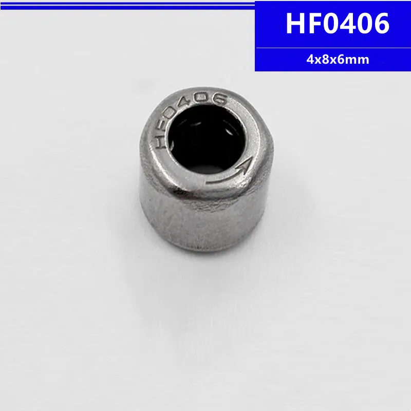 

One Way Cluth bearing HF0406 4x8x6mm Needle Roller Bearings 4*8*6 mm Single Way Roller Bearing