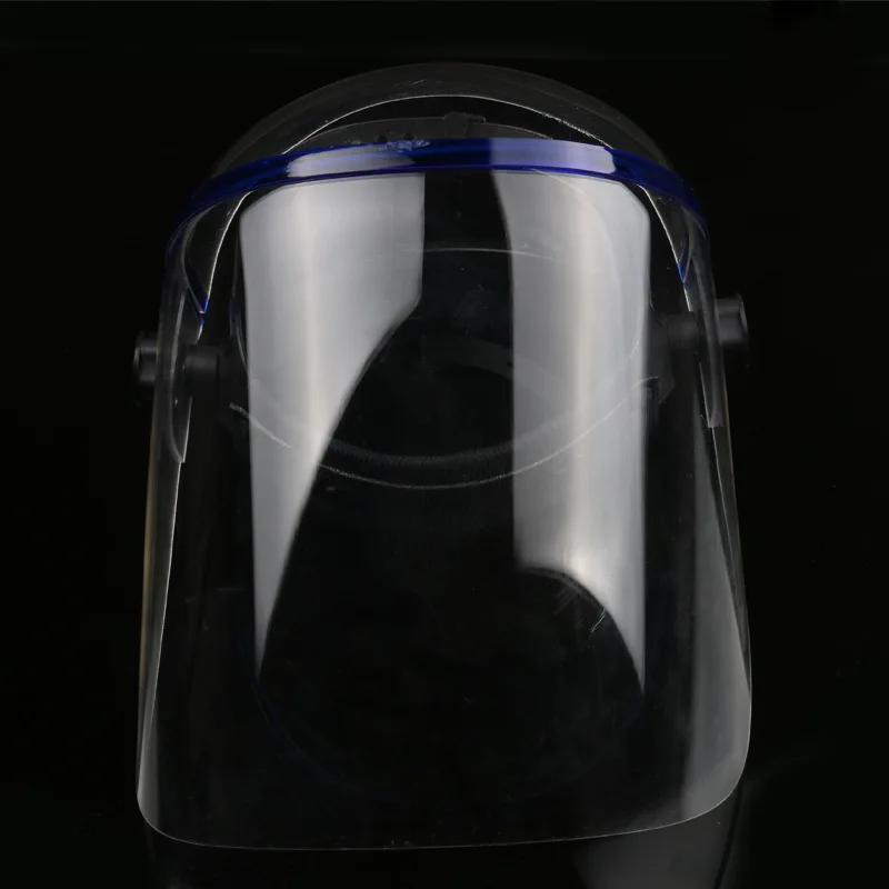 Anti-UV Anti-shock Safety Masks Transparent Anti-shock Welding Helmet Face Shield Solder Mask Plexiglass Face Eye Protect Shield