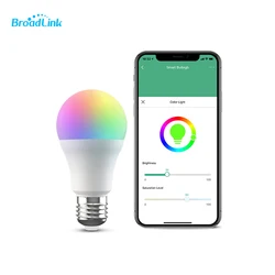 BroadLink LB26 R1110V Smart Wi-Fi Dimmer RGB LED Bulb works with Google home Aleax IFTTT