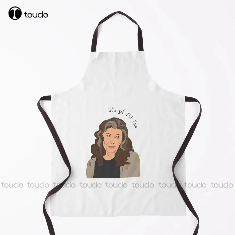 New Grace Frankie Apron Garden Kitchen Household Cleaning Personalized Custom Apron For Women Men Unisex Adult