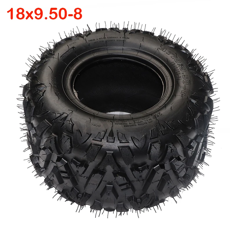 18X9.5-8 inch GO KART KARTING ATV UTV tubeless A-line flower tires