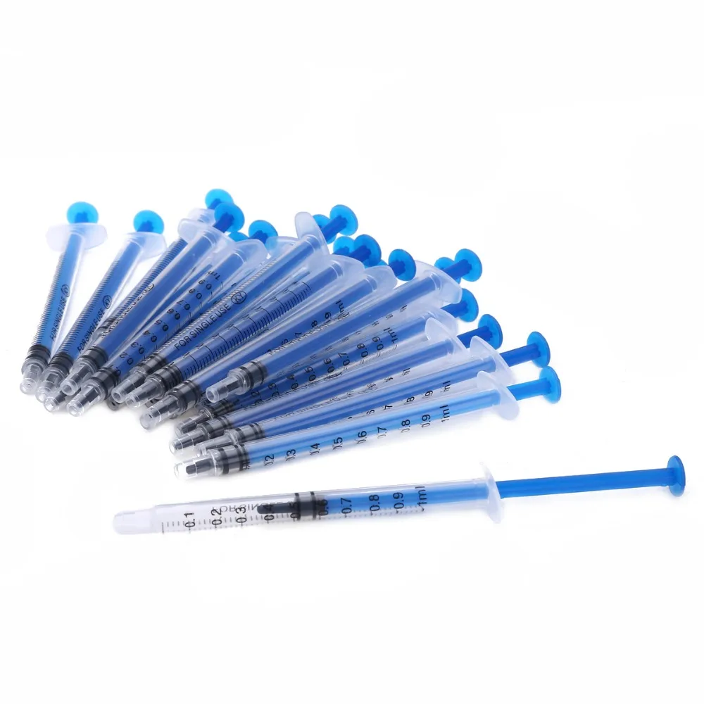 Disposable Plastic Syringe 1ml Syringes 1cc Without Needles For Lab And Industrial Dispensing Adhesives Glue Soldering