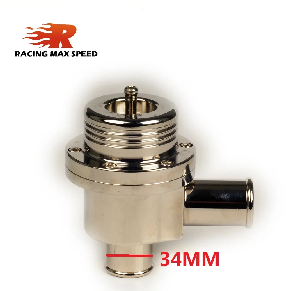 Uniwersalny automatyczny aluminiowy zawór wydmuchowy turbo recyrkulacyjny zawór zrzutowy 25MM lub 34mm bov sound