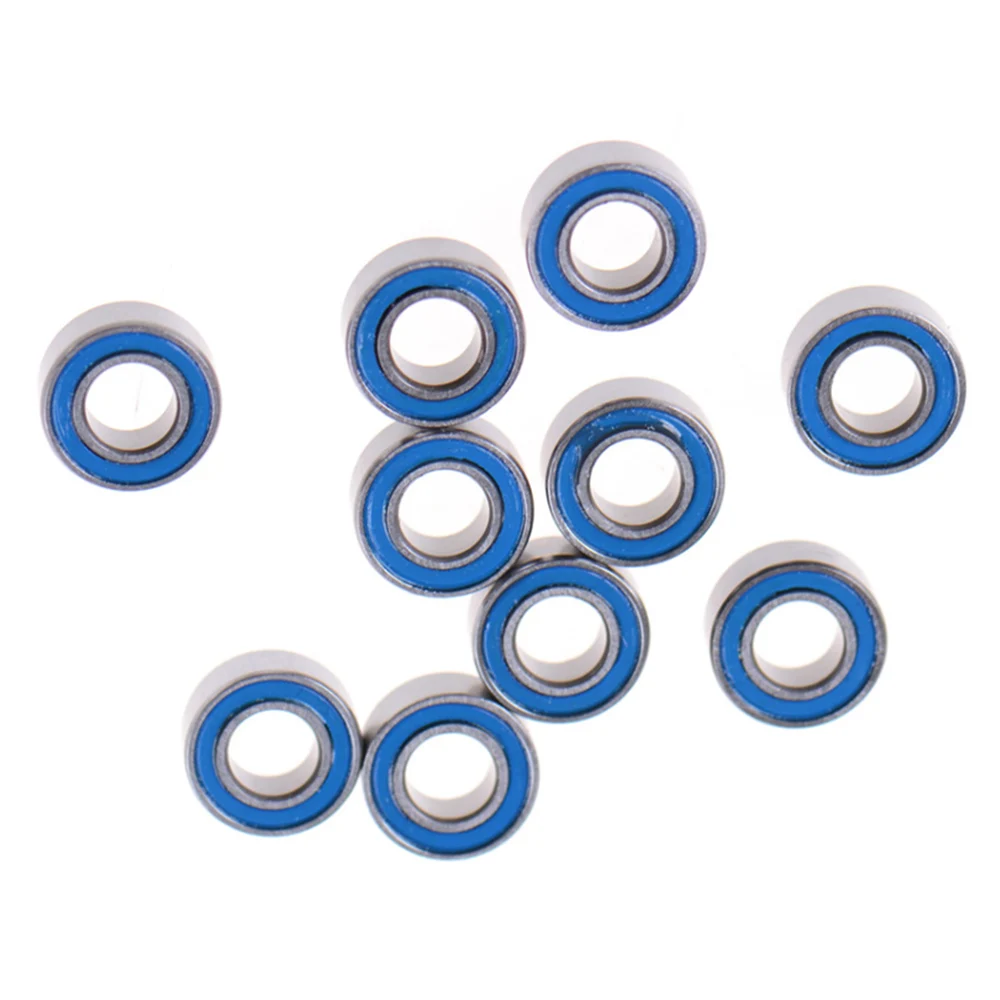 Cuscinetto a sfera sigillato gomma dei cuscinetti a sfera miniatura di alta qualità 10PCS 5x10x4mm metel MR105-2RS