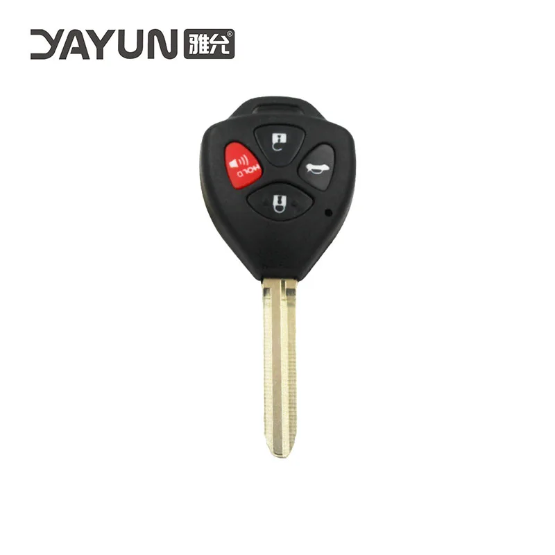 

5PCS ForToyota 3+1 buttons remote key 433mhz FCC: TOKAI RIKA B41TA IC: 4010-C2