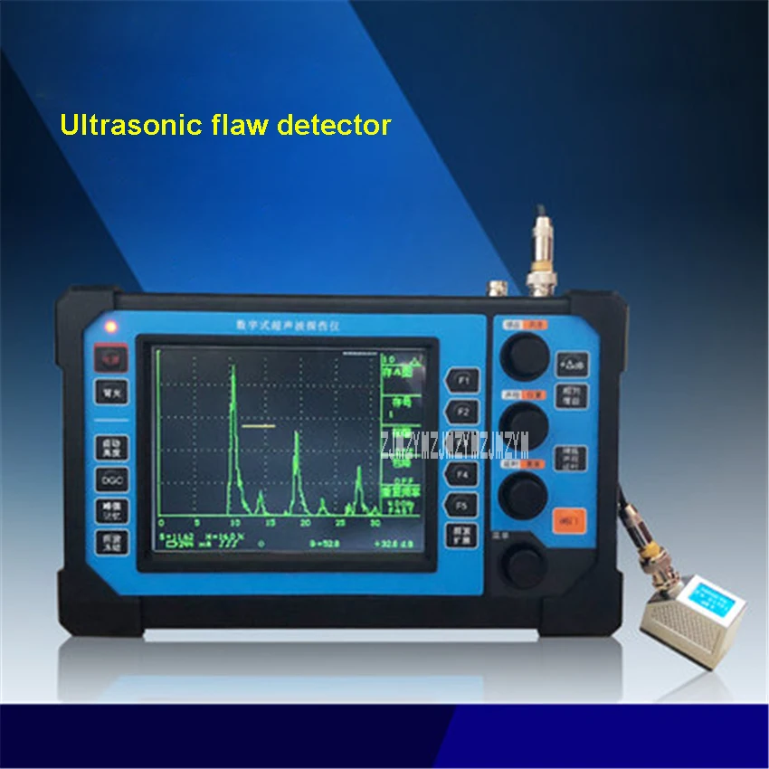 

CT-750 Portable Digital Ultrasonic Flaw Detector Metal Steel Structure Welding Defect Crack Flaw Detector 220V 0~6000mm Hot Sale