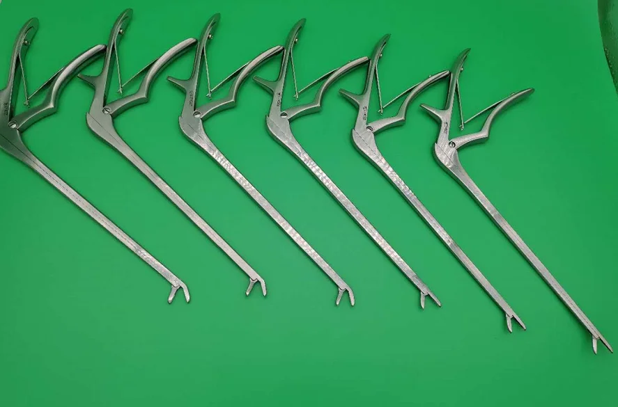 spinal Orthopedic instrument medical spinal neurosurgery gun type nucleu pulposu forcep nucleu pulposus extractor bone scissors