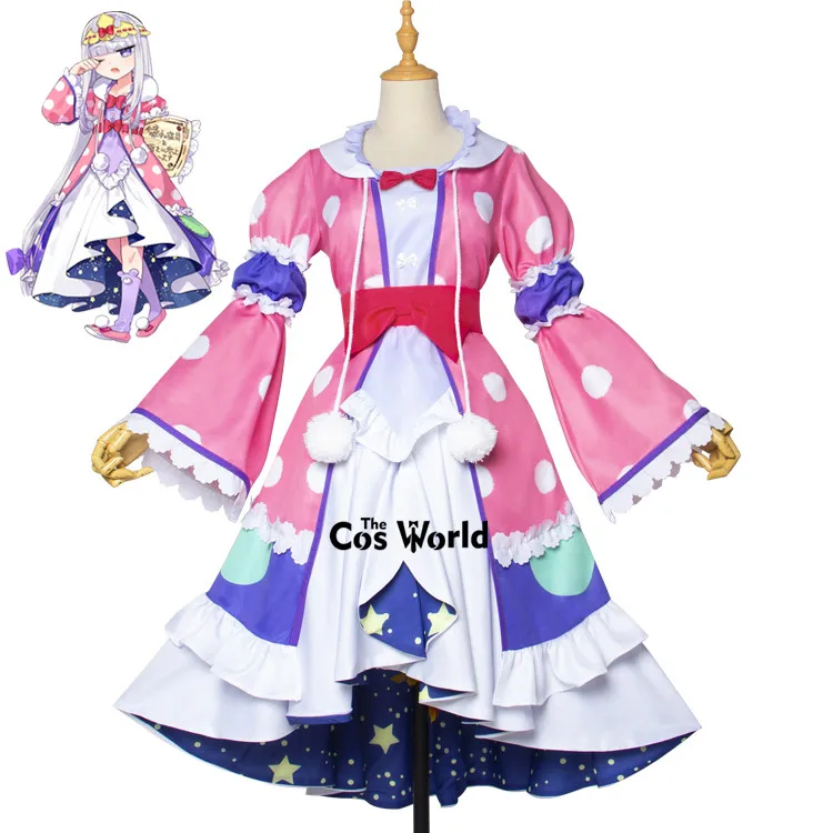 

Good Night at Demon Castle Sleepy Princess in the Demon Castle Princess Syalis Dress Sleepwear Pajamas Comic Cosplay Costumes