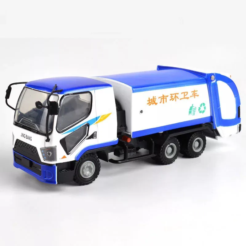 1:60 alloy garbage cleaning truck model,exquisite children\'s gifts,high-quality cleaning truck toys,wholesale sales