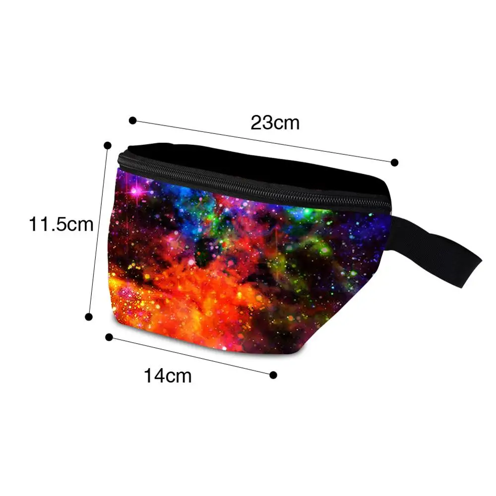 Custom Your Logo/Image Waist Bag DIY Photo Belt Bags For Running Polyester Fanny Packs Unisex Sport Phone Money Banana Bag Pouch