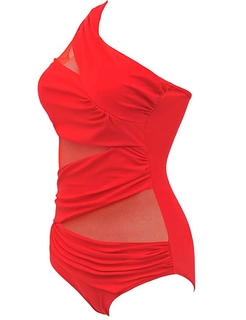 Costume da bagno intero imbottito Push-Up imbottito da donna costumi da bagno Monokini da bagno