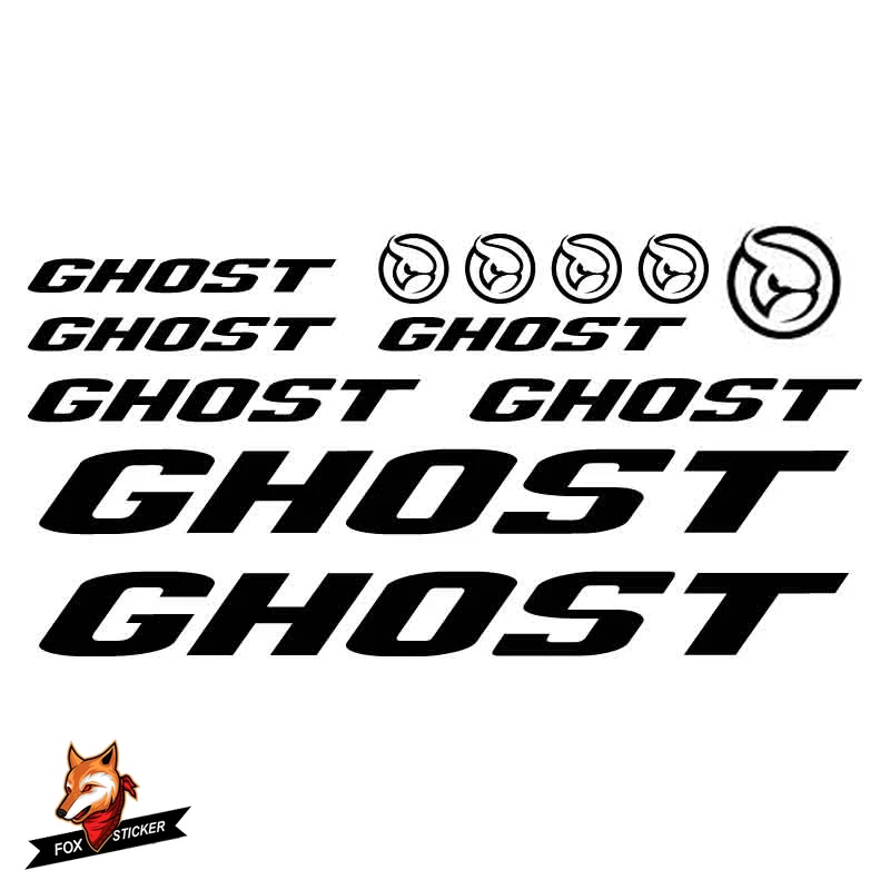 

Bicycle Frame Stickers Road Bike Mountain Bike MTB Track Bike TT Bike Cycle Decal Reflective Stickers for GHOST Bike Sticker