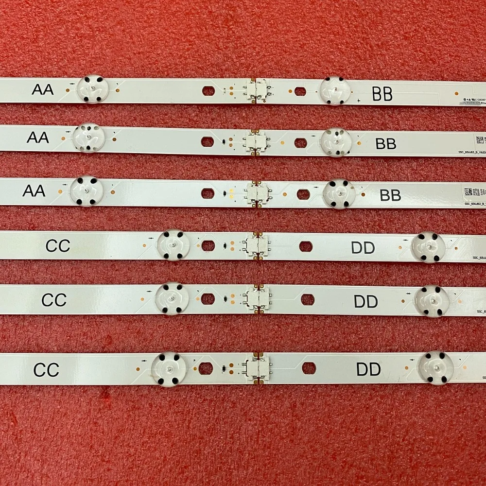 LED Backlight Bar For 65UJ6560 65UK6100PLB 65UK6100YVA 65UJ630Y 65UJ630V 65UK6100PLA 65UJ5500 65UK6100 65UJ6300 65UJ634V 65UK61