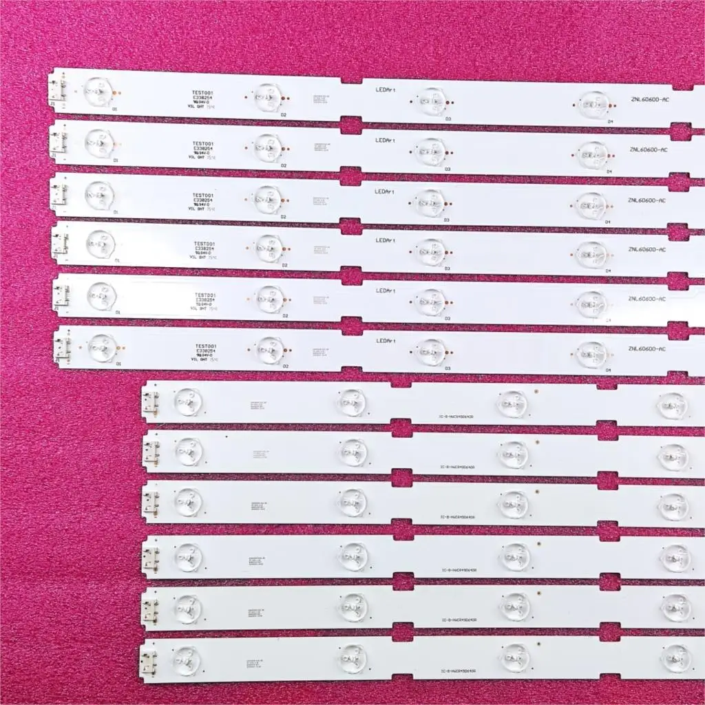 LED Backlight strip For 2015ARC490_3228_R05  ZLN60600-AC IC-B-HWCR49D640L HWCR49D640R 49LENZA6627 49VLE6565BL ZLP60600 ZNL60600