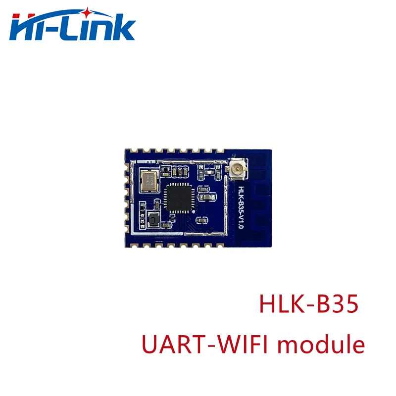 Free Shipping Hi-Link low-cost embedded UART-WIFI (serial-wireless network) module HLK-B35 Wi-Fi + BLE combined chipset