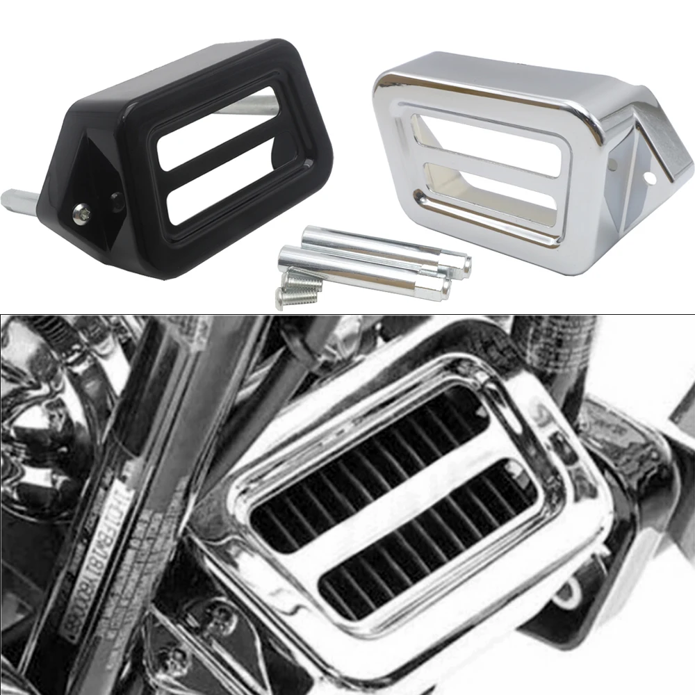 

Chrome Motorcycle Aluminum Voltage Regulator Cover W/ Bolts For Harely Road Glide Road King Classic 1998-2008