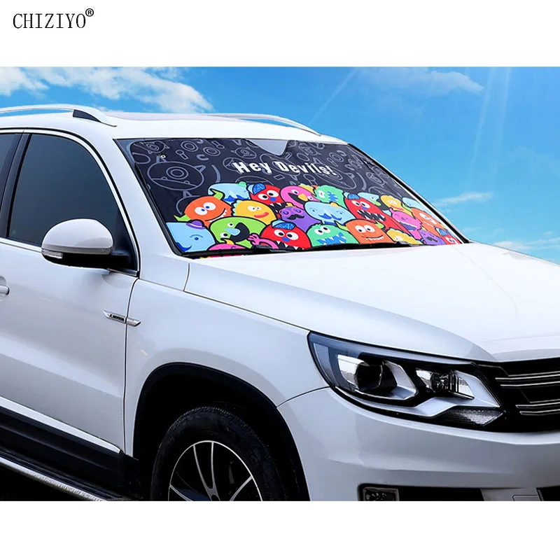 Hay Devil Cartoons Sun Shade for Cars – Real Talk After Using It All Summer Long