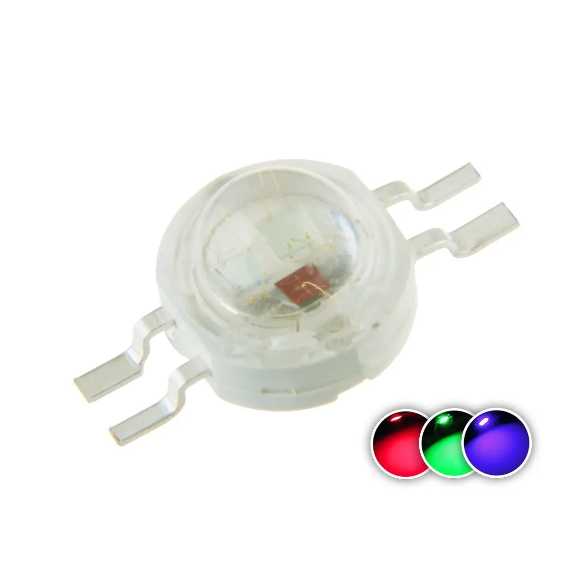 50pcs 3W-18W RGB RGBW RGBWW RGBWY RGBWYV High Power LED Chip 4/ 6 / 8 /10/12 pin Molding LED Stage Colorful Light Source Beads